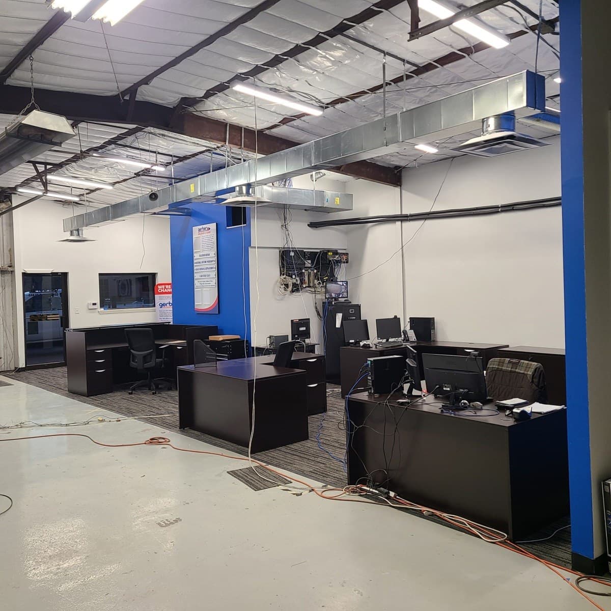 Completed Gerber Collision facility in Pflugerville, Texas